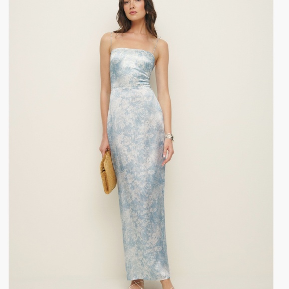 Frankie Silk Dress - Idyllic - Picture 1 of 5